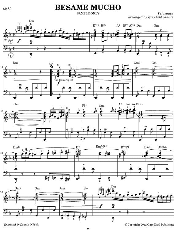 Latin Spectacular eBook accordion download arrangements by Gary Dahl