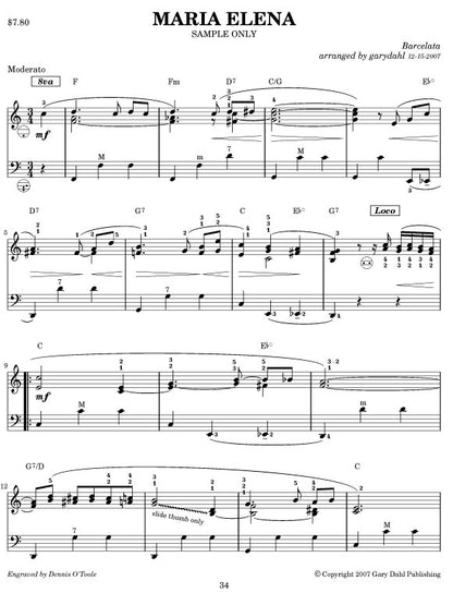 Favorite Waltzes and Polkas eBook accordion arrangements by Gary Dahl
