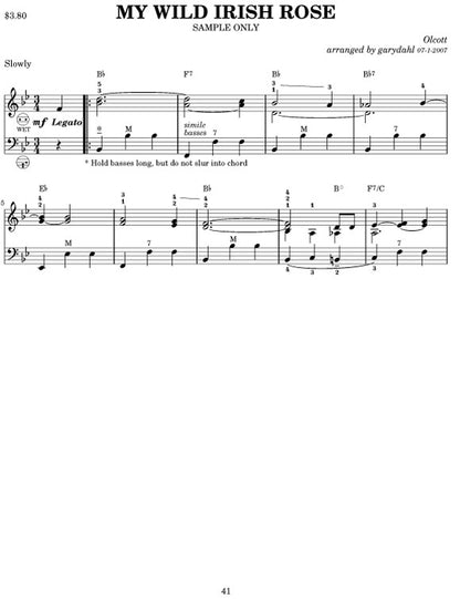 Favorite Waltzes and Polkas eBook accordion arrangements by Gary Dahl