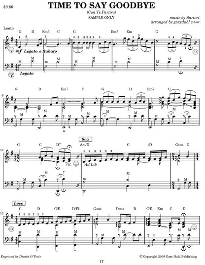 Easy Listening Variety eBook accordion arrangements by Gary Dahl