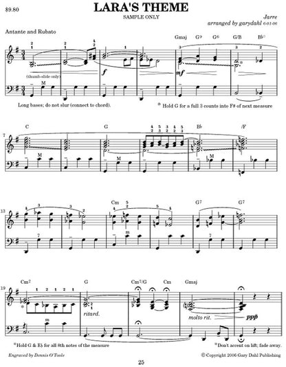 Easy Listening Variety eBook accordion arrangements by Gary Dahl