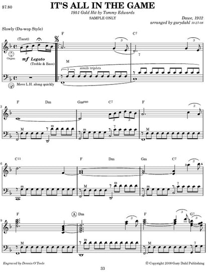 Easy Listening Variety eBook accordion arrangements by Gary Dahl