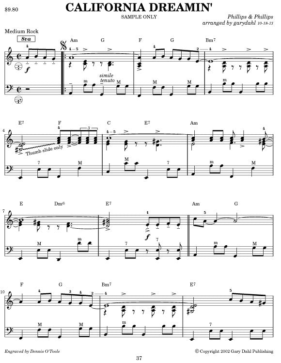Easy Listening Variety eBook accordion arrangements by Gary Dahl