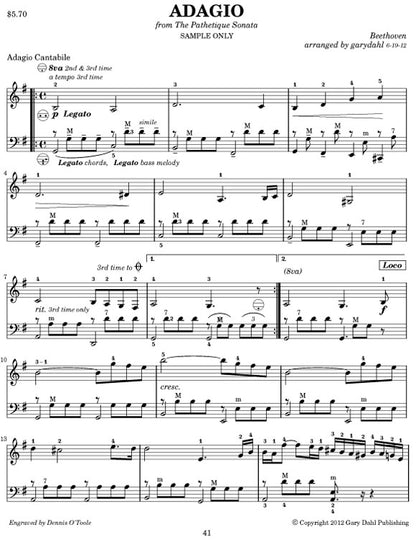 Easy Listening Variety eBook accordion arrangements by Gary Dahl