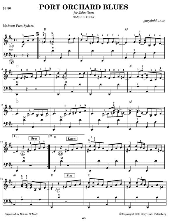 Easy Listening Variety eBook accordion arrangements by Gary Dahl