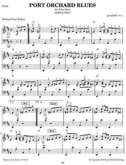 Easy Listening Variety eBook accordion arrangements by Gary Dahl