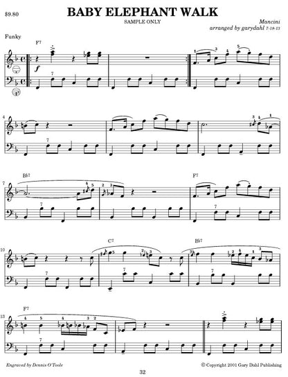 Easy Listening Variety eBook accordion arrangements by Gary Dahl