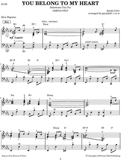 Easy Listening Variety eBook accordion arrangements by Gary Dahl
