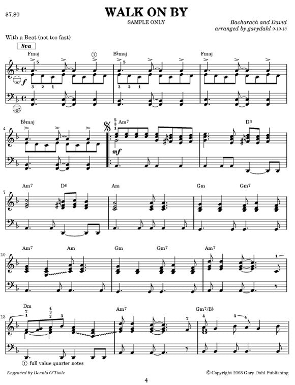 Easy Listening Variety eBook accordion arrangements by Gary Dahl