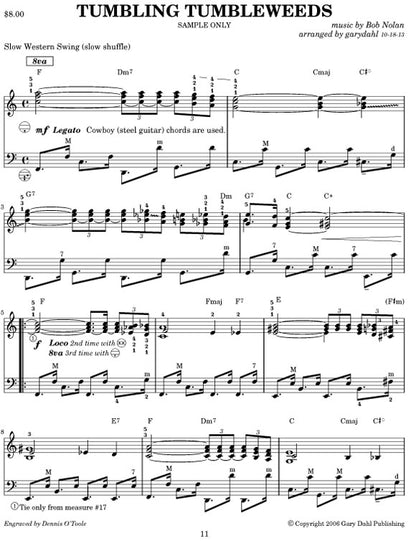 Easy Listening Variety eBook accordion arrangements by Gary Dahl