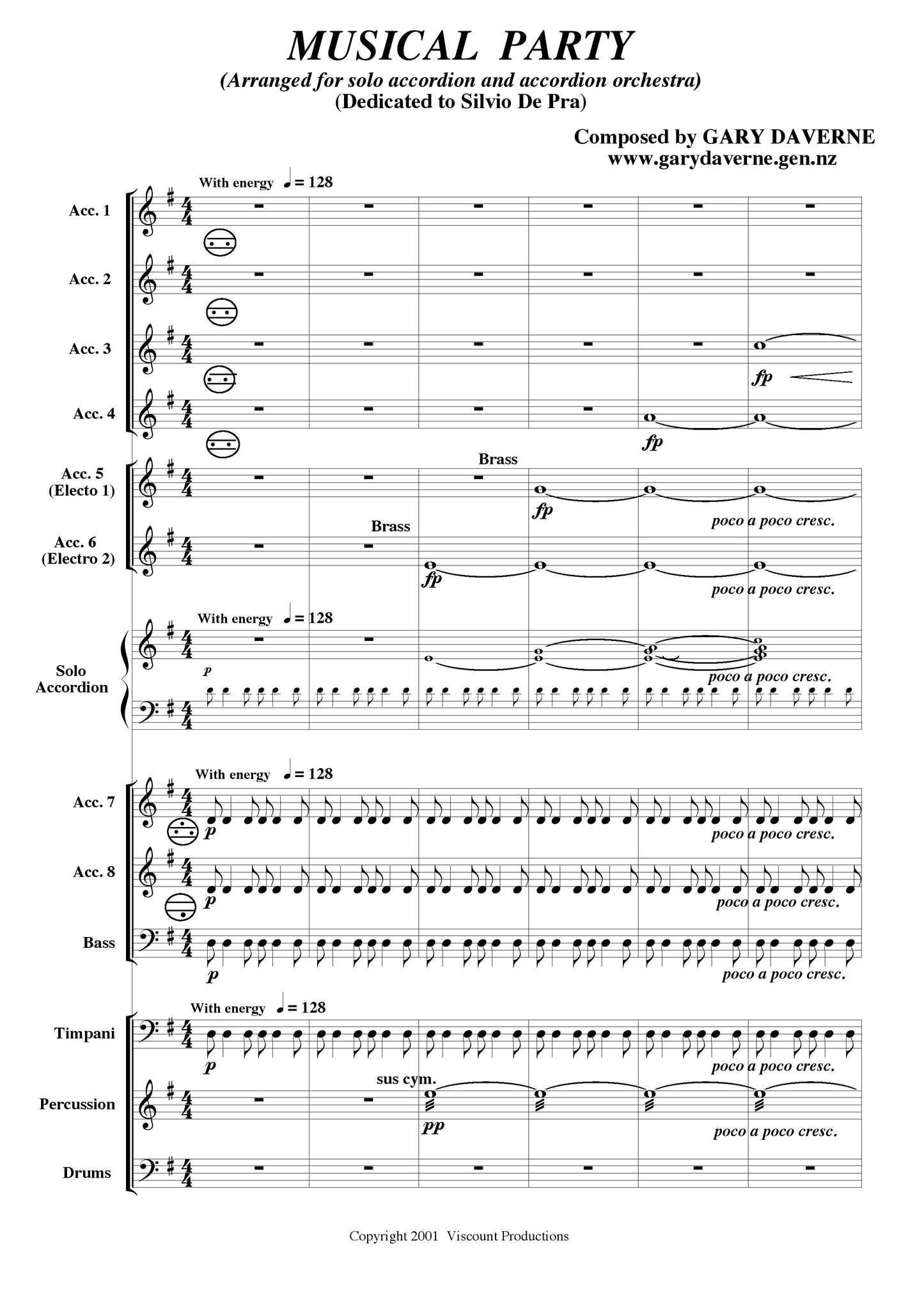 A Musical Party Accordion Solo & Accordion Ensemble