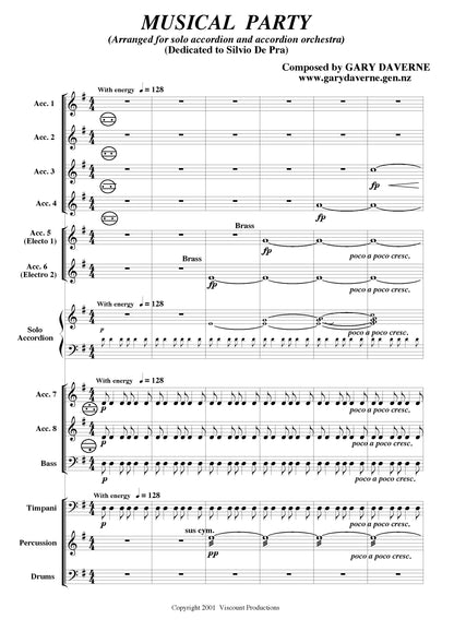 A Musical Party Accordion Solo & Accordion Ensemble