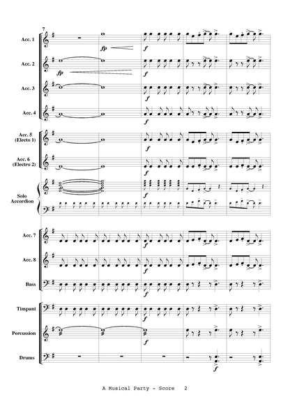 A Musical Party Accordion Solo & Accordion Ensemble