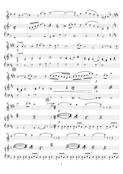 Margarita - accordion & soprano saxophone Bb