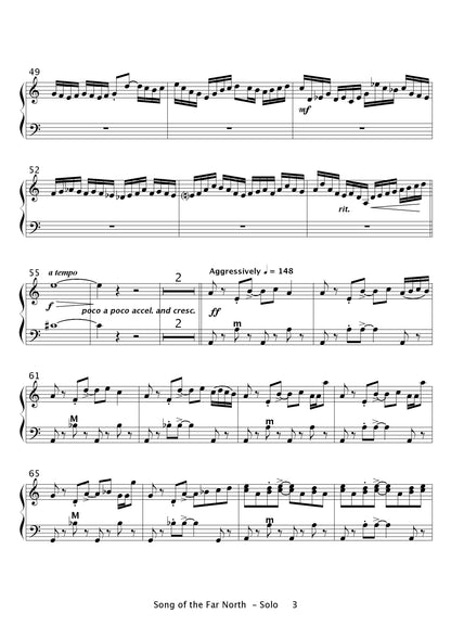 Song of the Far North (Duet for accordion and piano)
