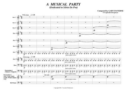 A Musical Party for Accordion Ensemble