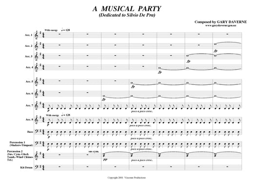 A Musical Party for Accordion Ensemble