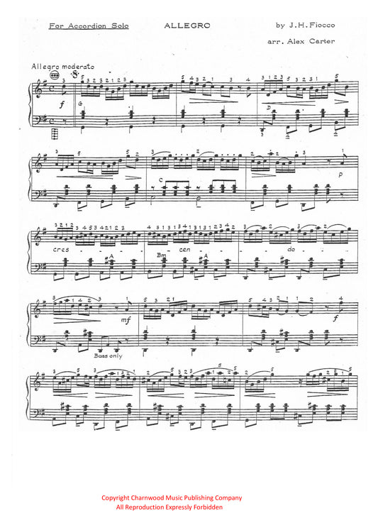 Allegro (Solo)