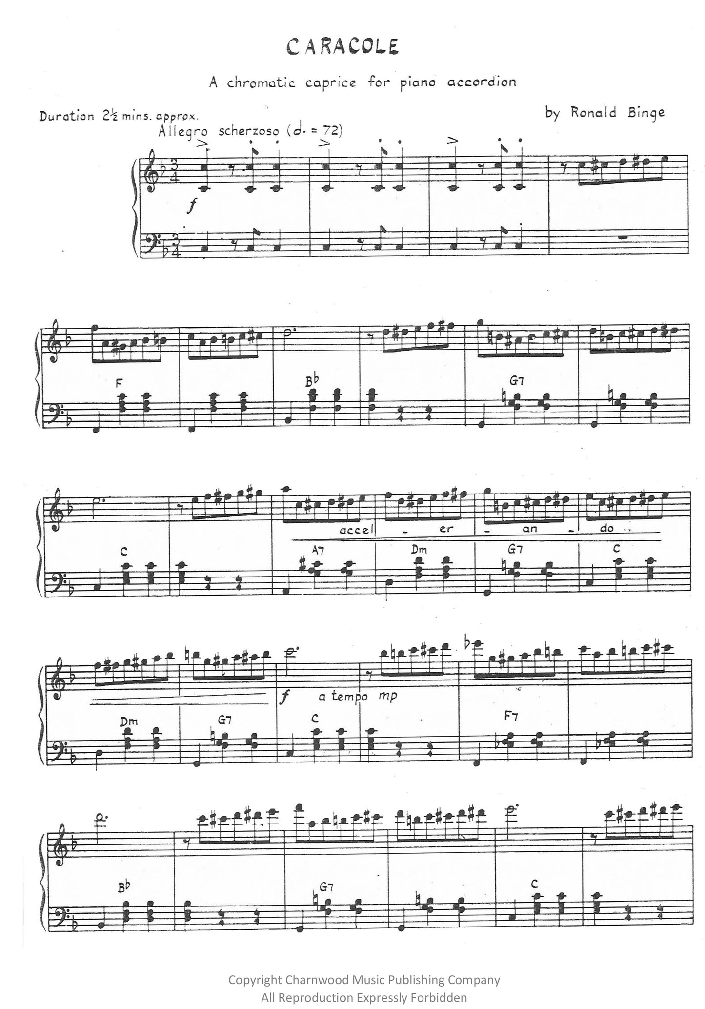 Caracole (Solo)