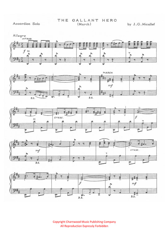 The Gallant Hero March (Solo)