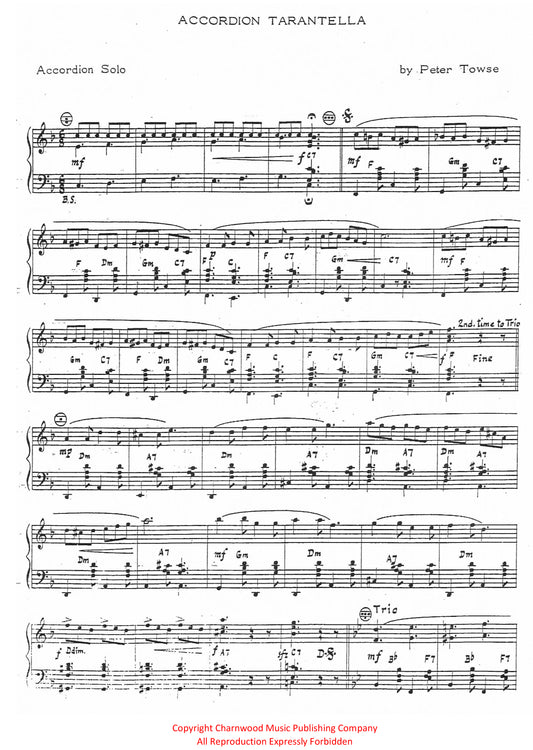 Accordion Tarantella (Solo)