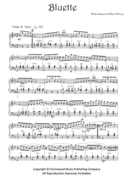 Bluette (Solo)