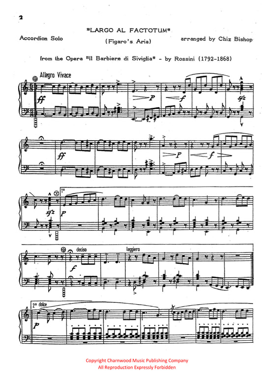 Largo al Factotum (Solo)