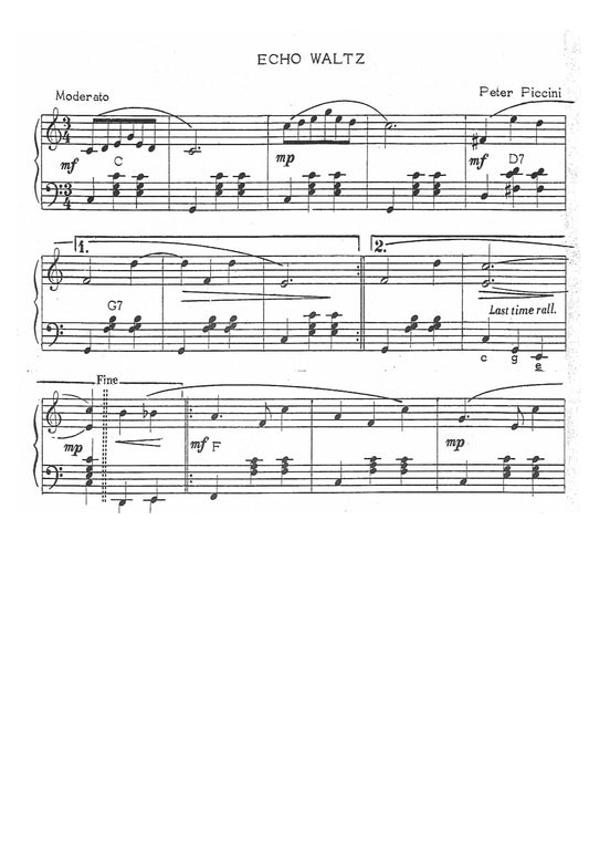 Echo Waltz & Lucky Polka (Solo)