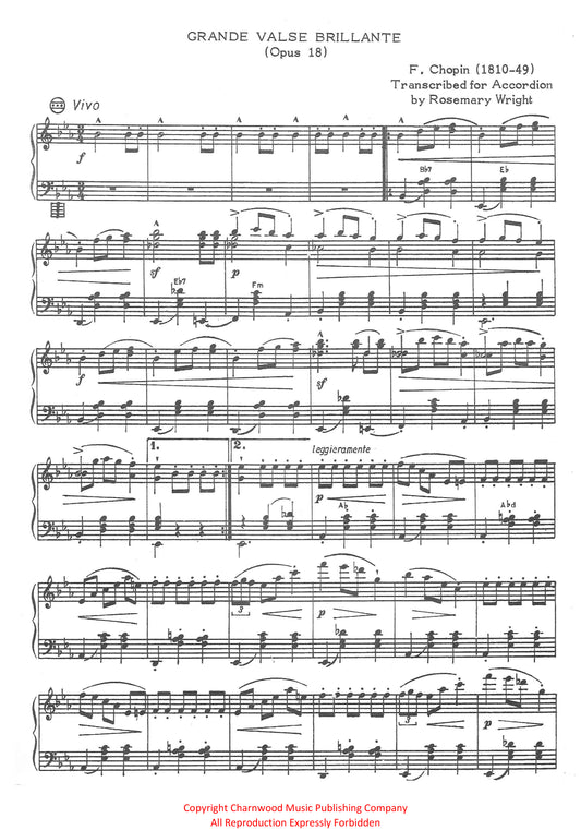 Grande Valse Brillante (Solo)