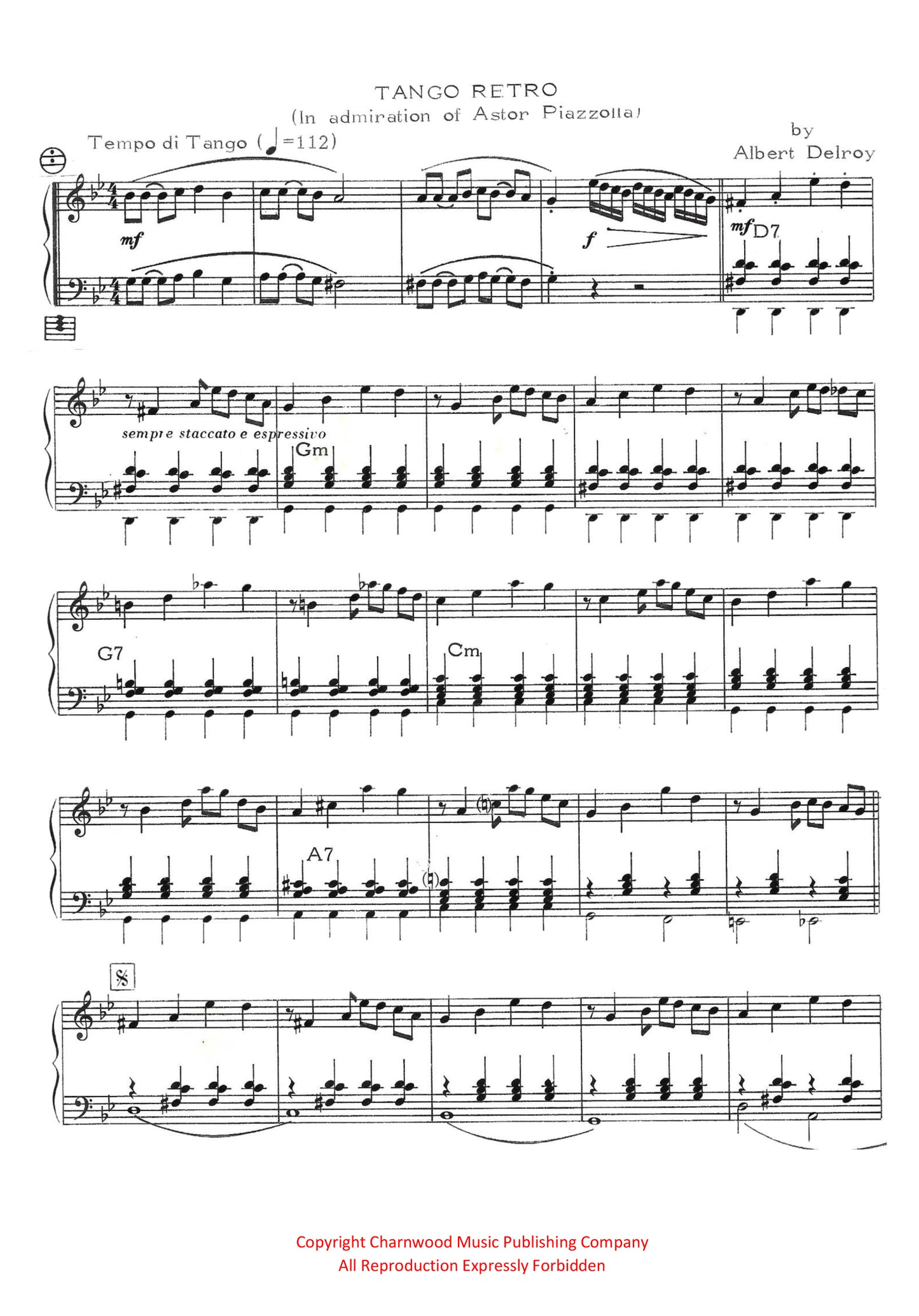 Tango Retro (Solo)