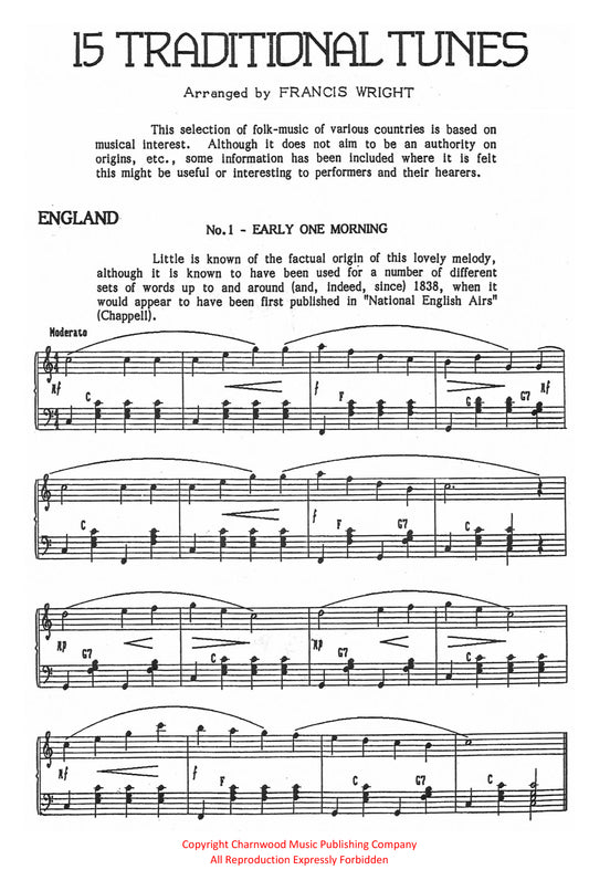 15 Traditional Tunes (Solo)