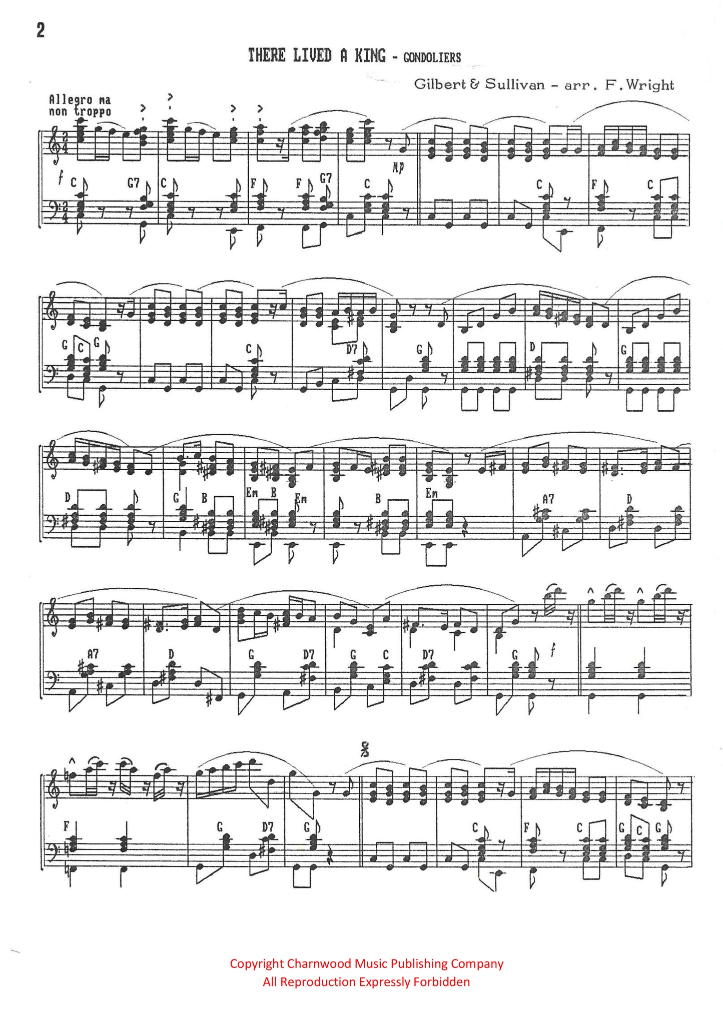 The Gondoliers (Solo)