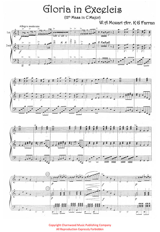Gloria in Excelcis (Duet)