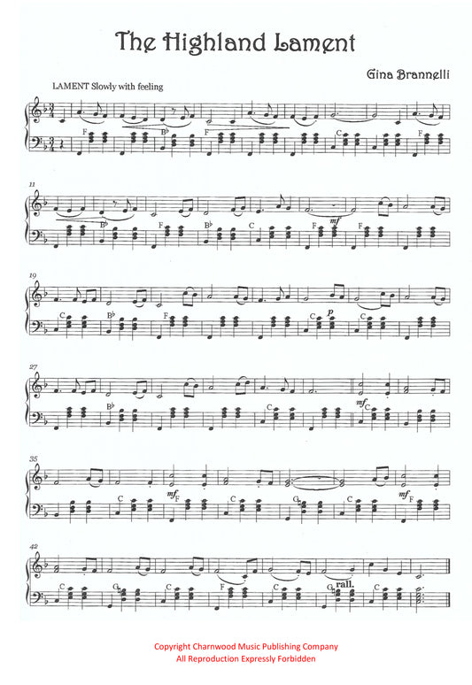 The Highland Lament (Solo)