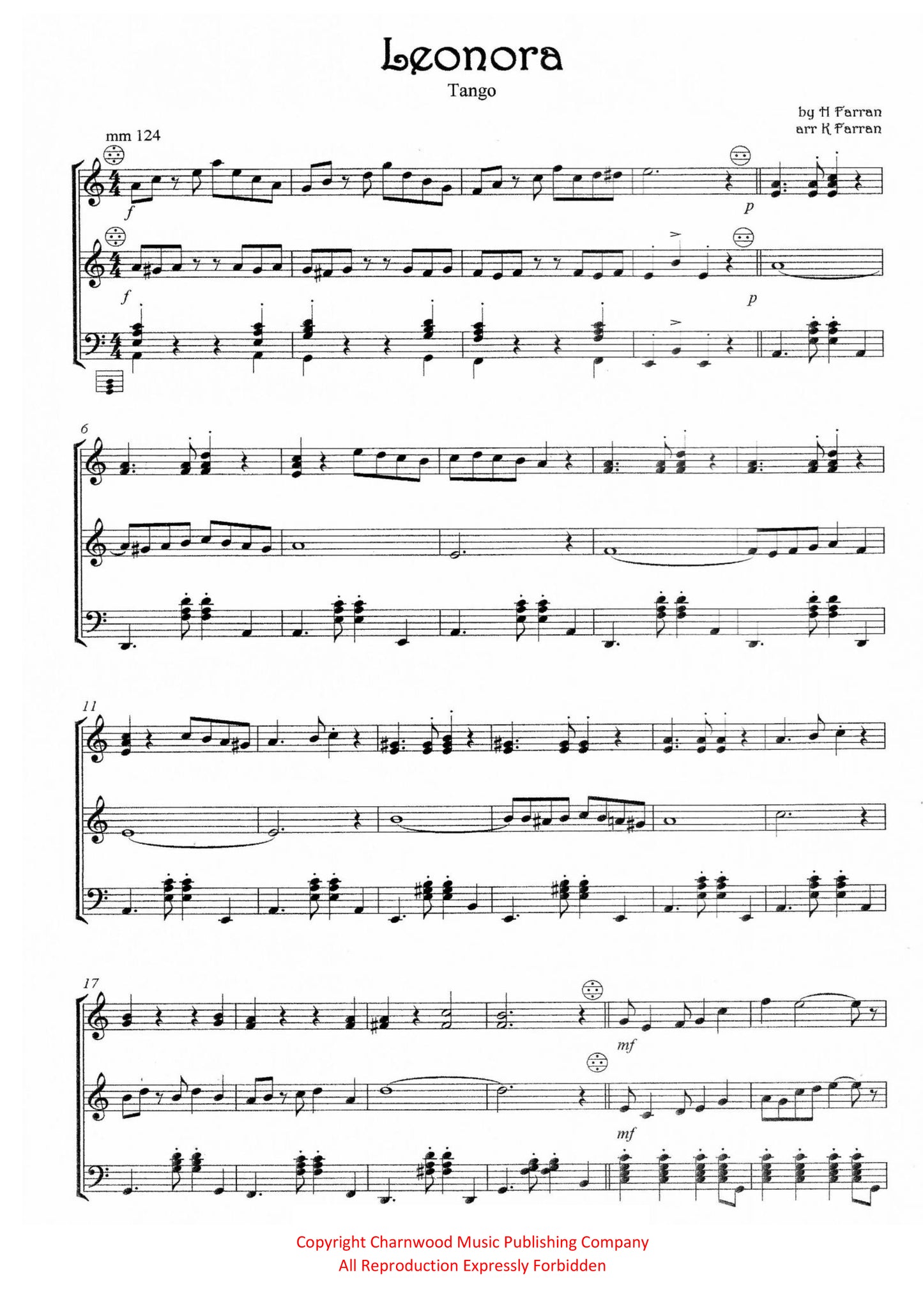 Leonora Tango (Duet)