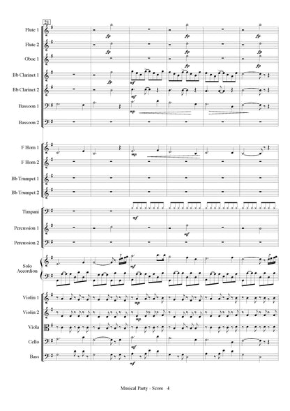 Musical Party (for Solo Accordion and Symphony Orchestra)