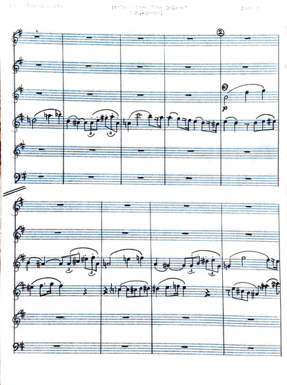 Prelude to 'The Deluge' Op. 45