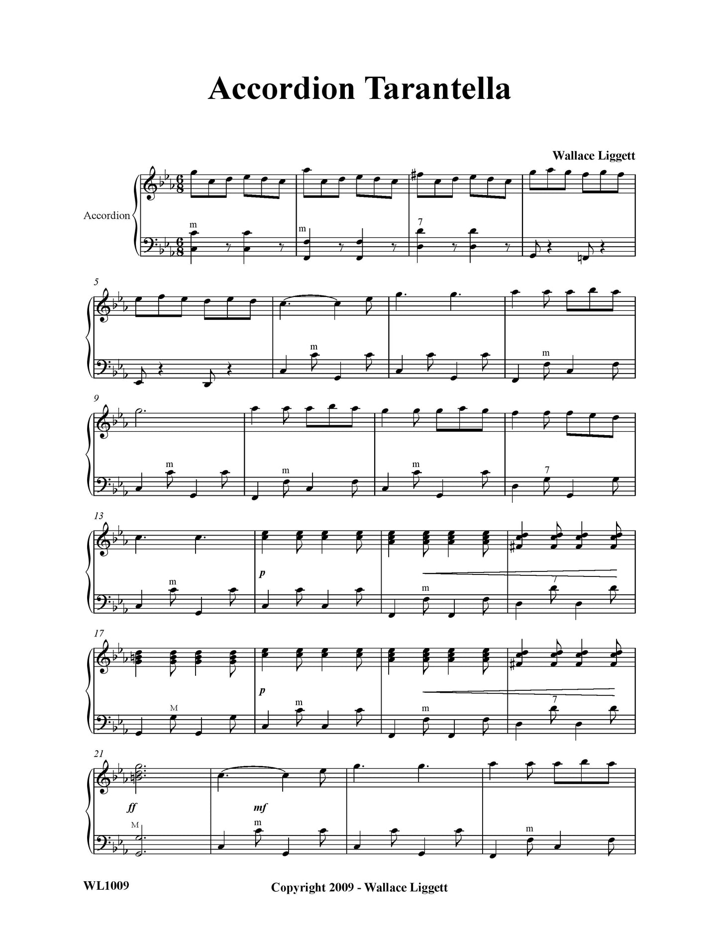 Accordion Tarantella