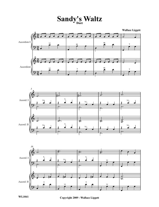 Sandy's Waltz (duet)