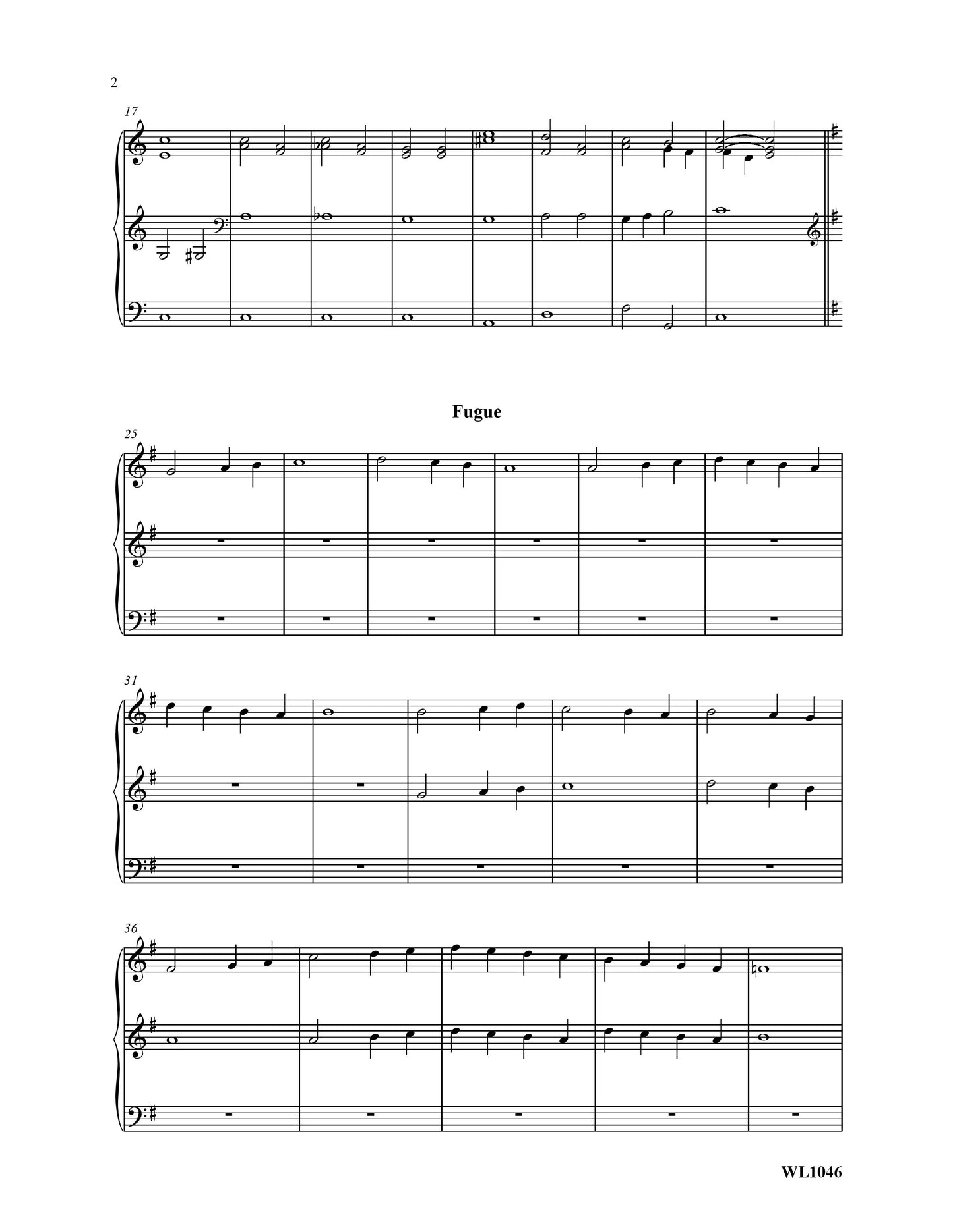 Prelude And Fugue (Prelude)