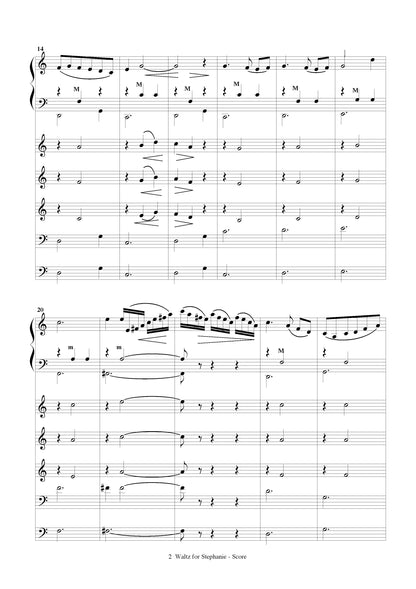 Waltz For Stephanie (for solo accordion and string ensemble)