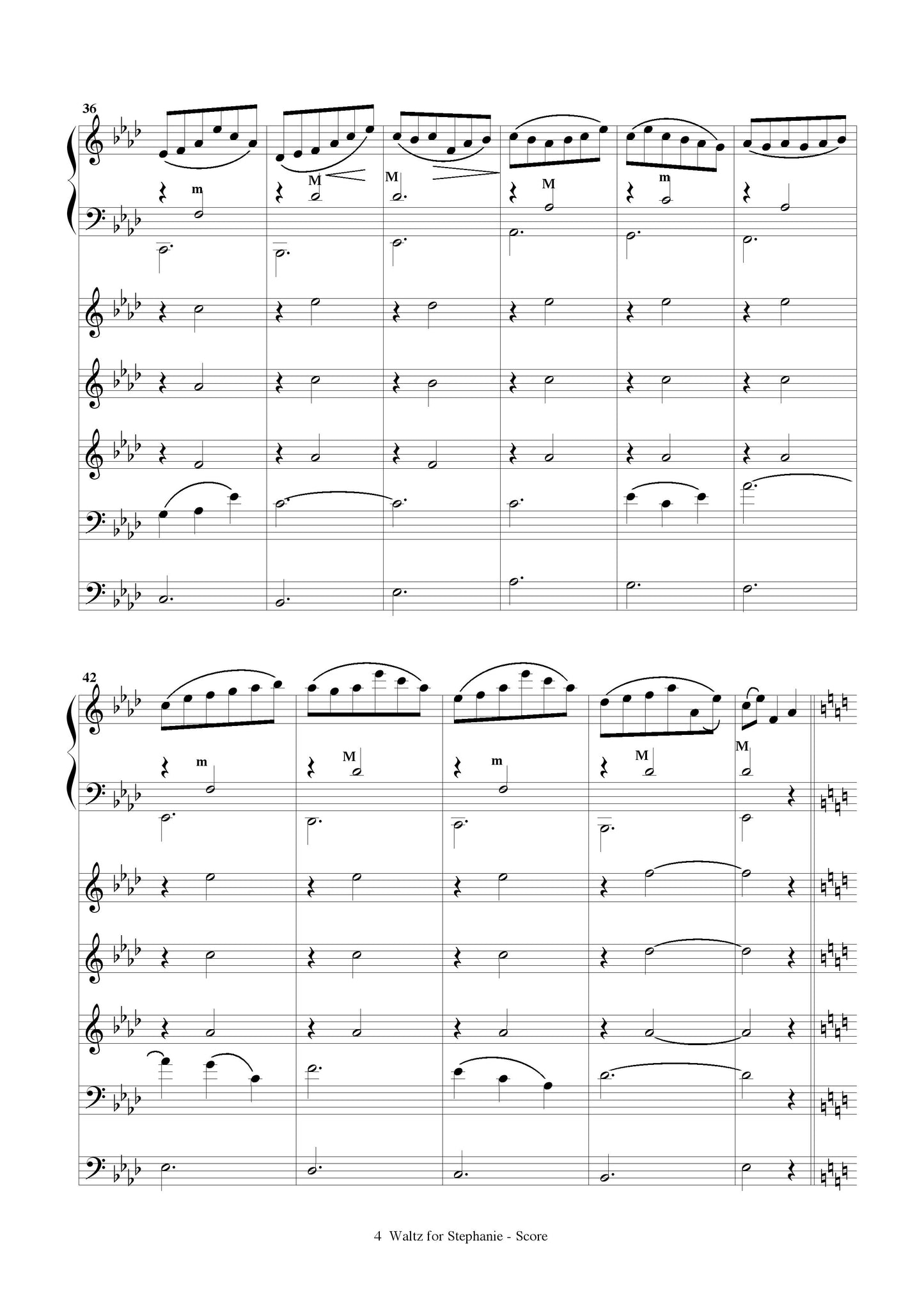 Waltz For Stephanie (for solo accordion and string ensemble)