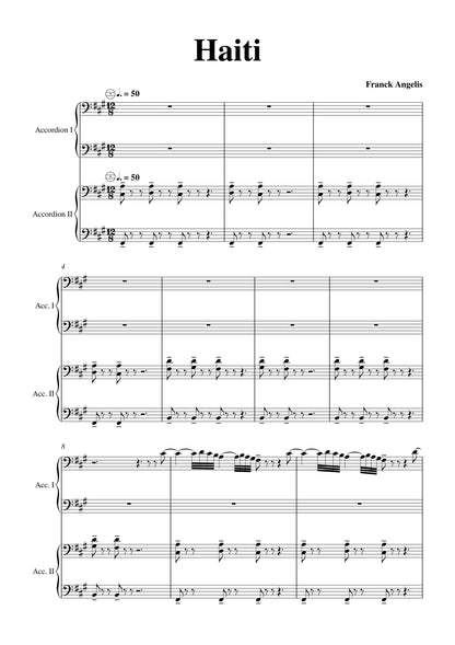 Haiti mvt, I,II,III (Duet)