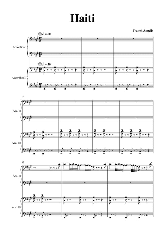 Haiti mvt, I,II,III (Duet)
