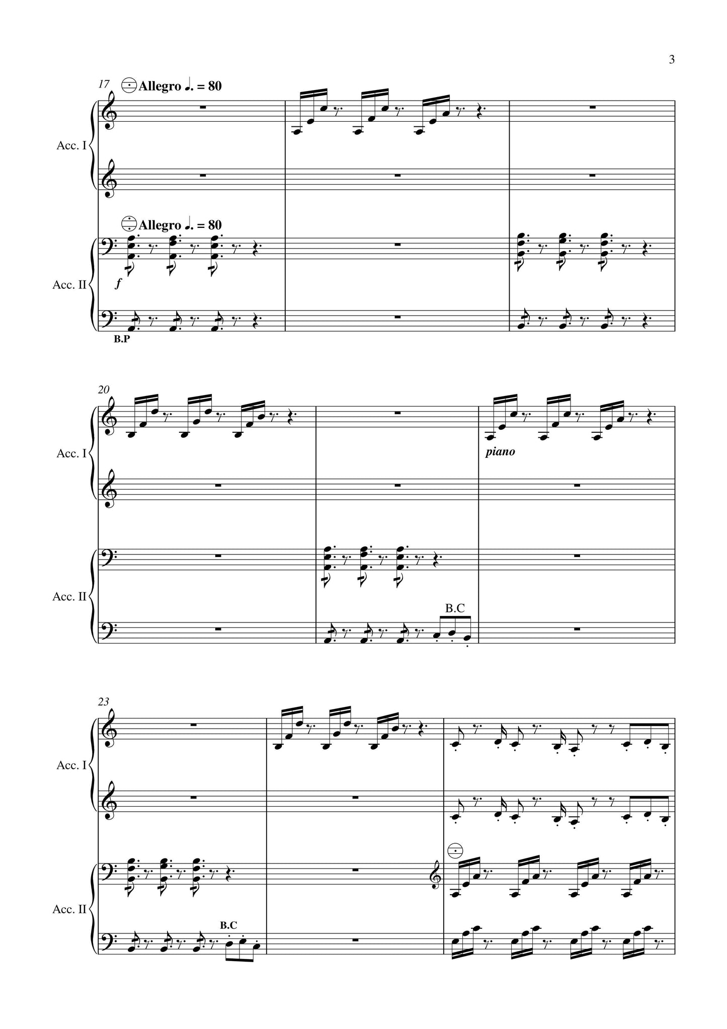 Haiti mvt, I,II,III (Duet)