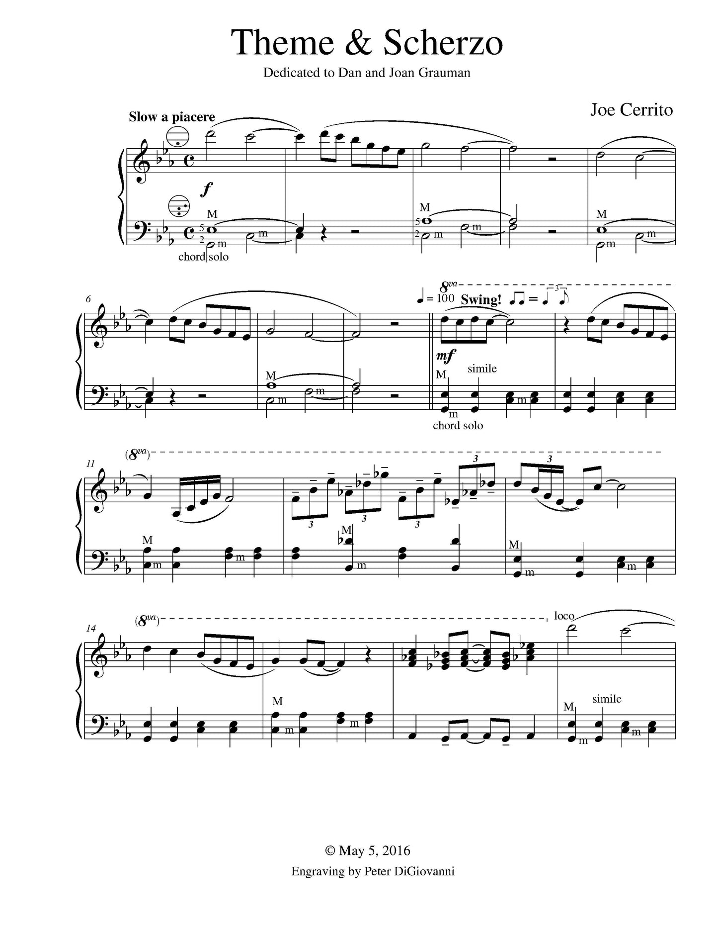Theme and Scherzo