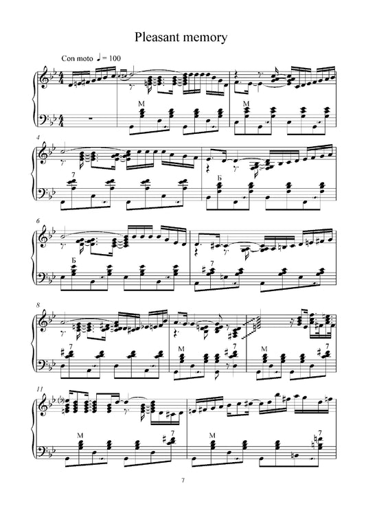 Pleasant Memory (Solo)