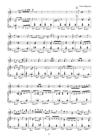 From Military Lyric (Duet)