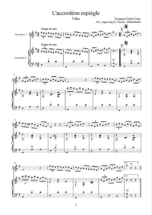 L'accordéon Espiègle (Solo)