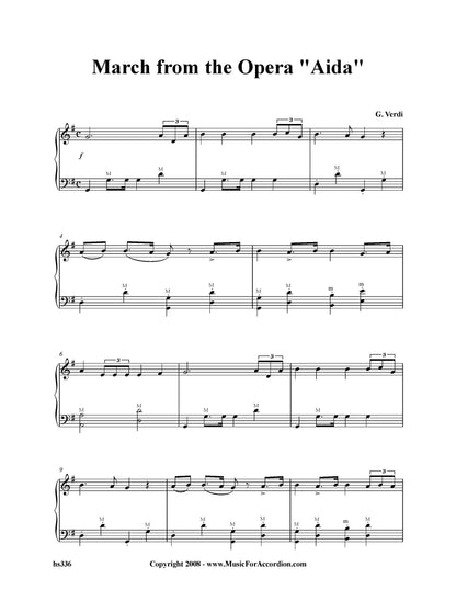 March From The Opera “Aida”